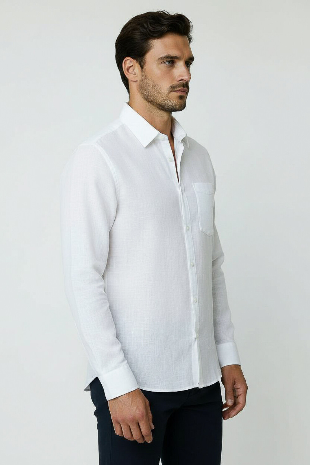 Camisa Evren Blanco