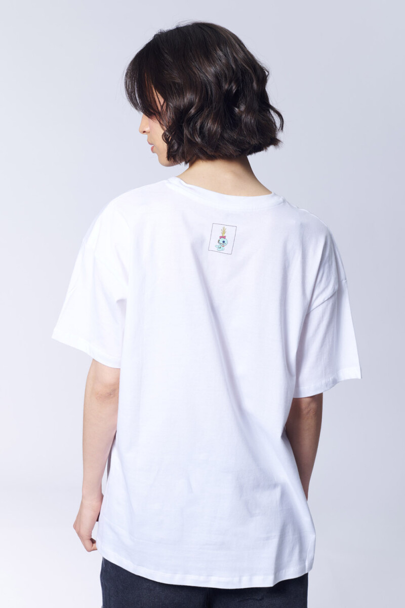 Remera manga corta Stitch