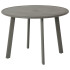 MESA JARDIN DE DISEÑO EN ALUMINIO 1.20 mts TAUPE