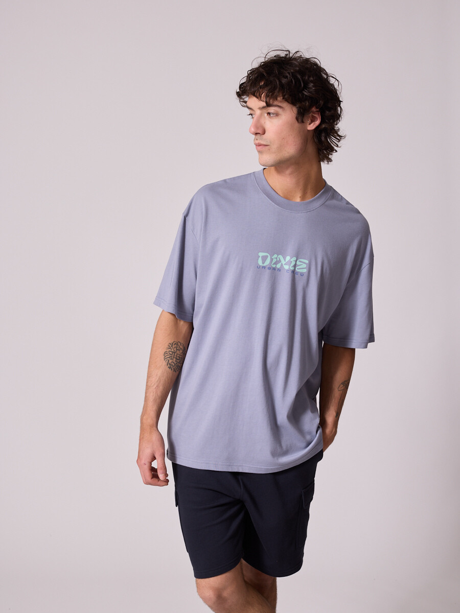 T-SHIRT CABEL DIXIE Gris Claro