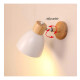 Lampara Aplique De Pared Nordica Led Moderna Blanco