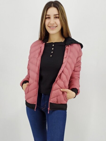 CAMPERA WANNA A068 ROSADO