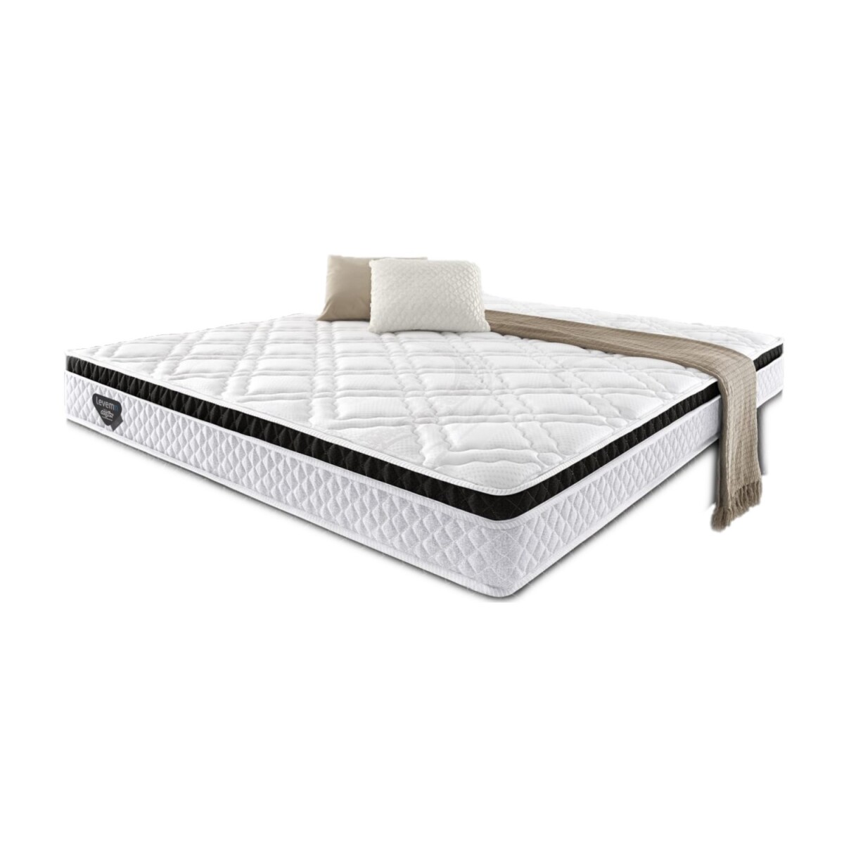 Colchon 1 Plaza Ecoflex Eos Resorte 0.88 X 1.88x23 