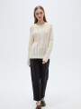 Sweater Esterni Marfil / Off White