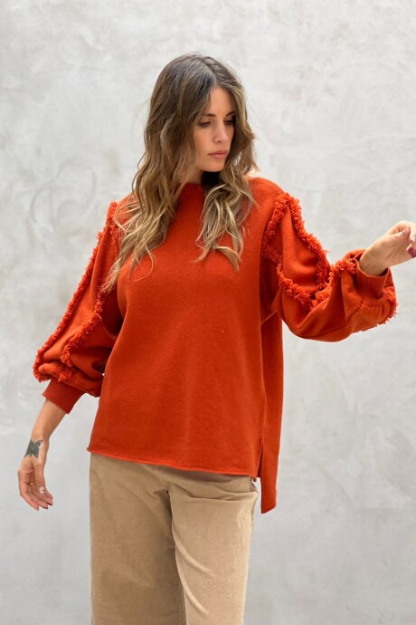 SWEATER INDIRA NARANJA