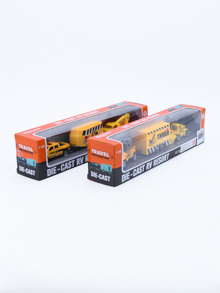 CAMIONETA TRANSPORTADORA AMARILLO