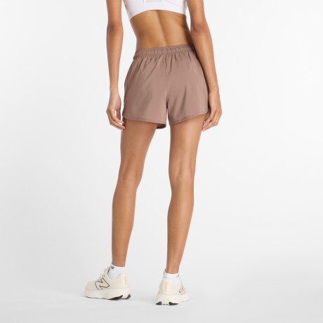 Short New Balance de Dama - Sport Essentials 3" - WS41226EAS BROWN