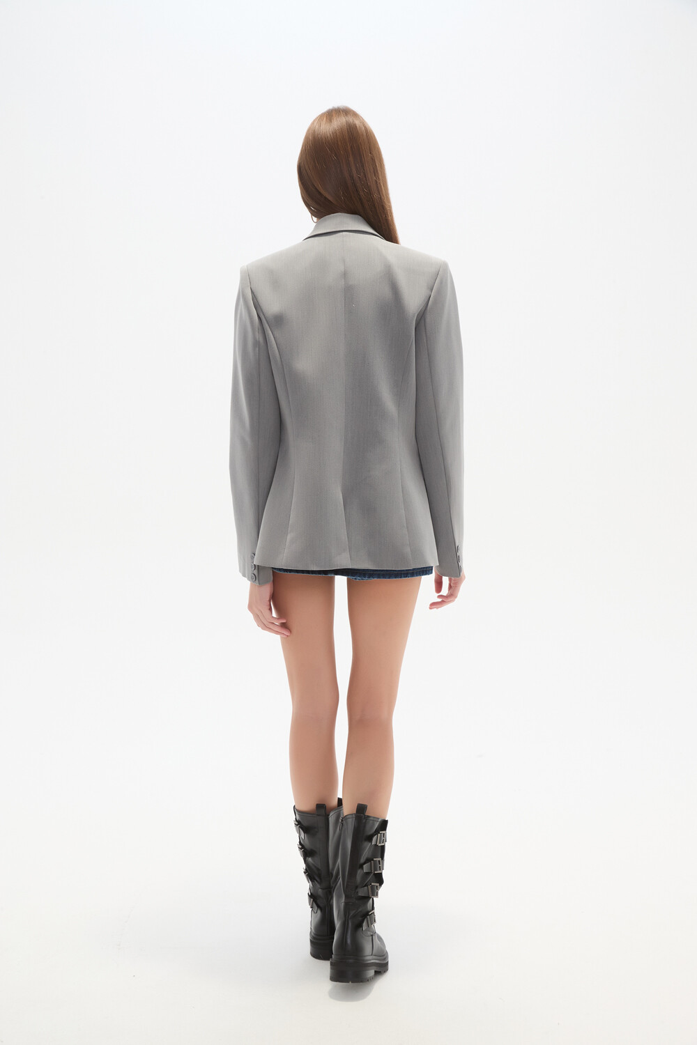 Blazer Zoreane Gris Medio