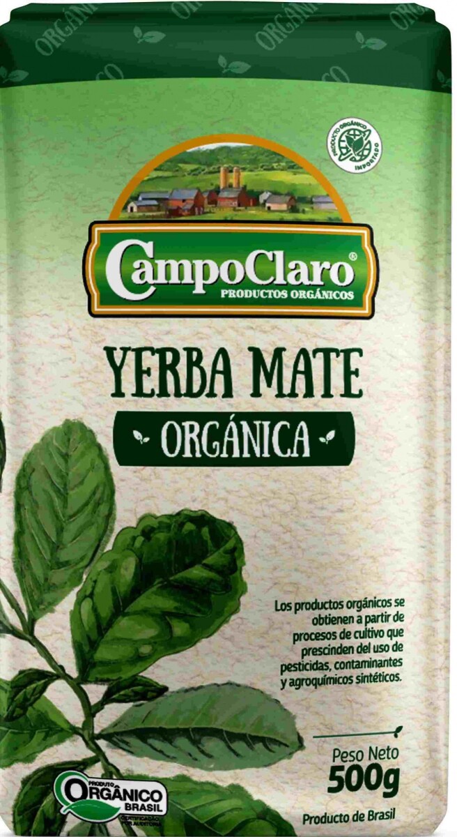 YERBA ORGANICA CAMPO CLARO 500G 