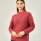 Sweater Aburi Rosa Oscuro
