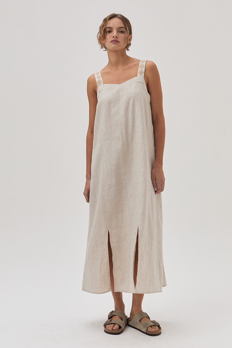Vestido Vespa Beige