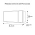 Microondas Xion 20 L Digital Acero 2050i MICROONDAS XION 20LT DIGITAL 2050I******