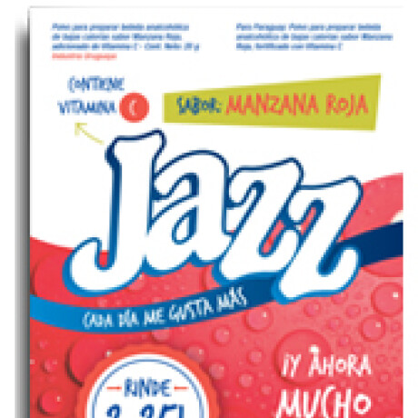 REFRESCO EN POLVO JAZZ MANZANA ROJA 2.25 LT REFRESCO EN POLVO JAZZ MANZANA ROJA 2.25 LT