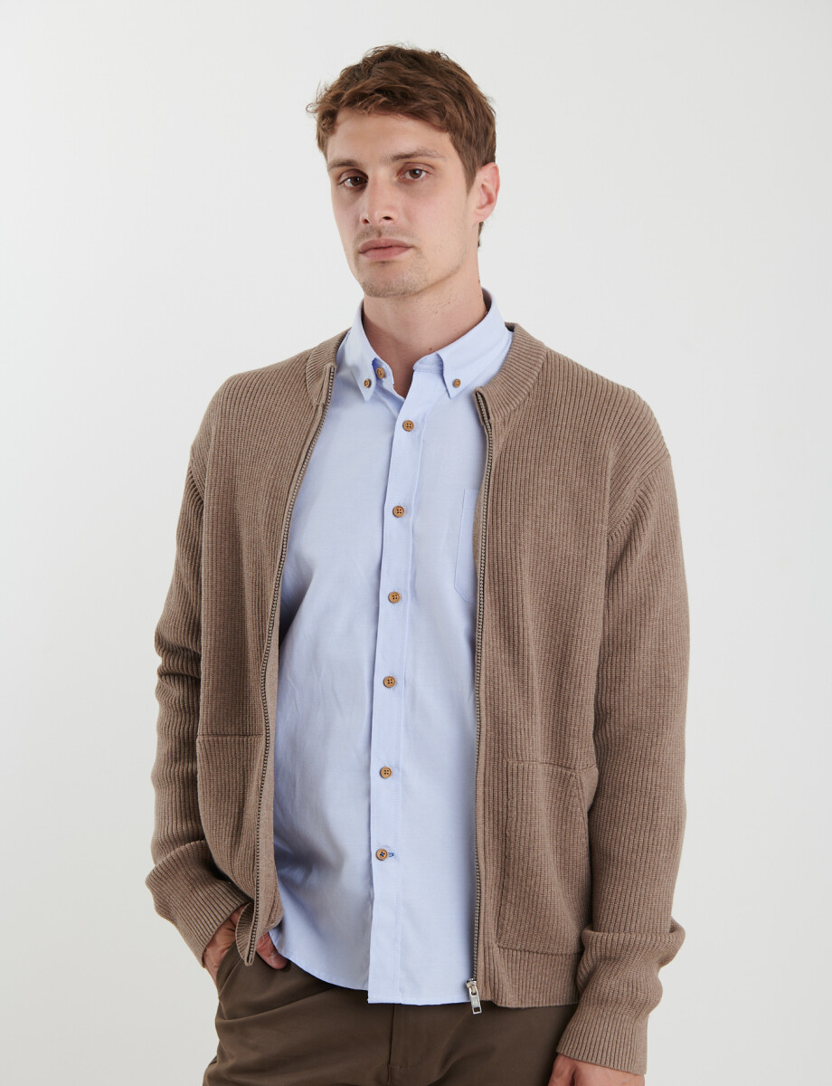 470453 CARDIGAN HARRY Tostado