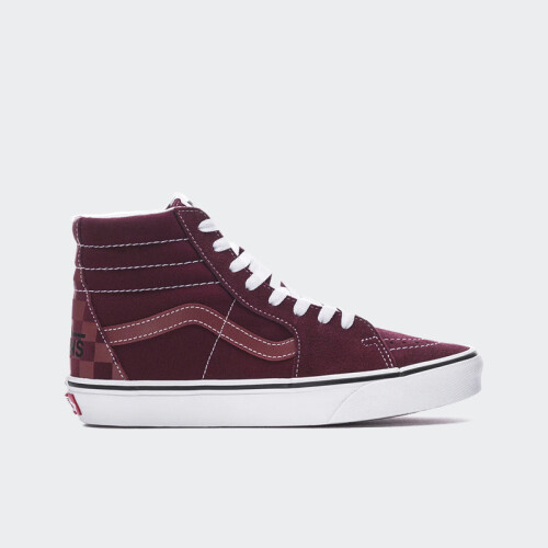 Championes Vans SK8-Hi Logo Check Port Royale