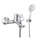 Griferia Ducha Exterior Ext Bronce Cromado