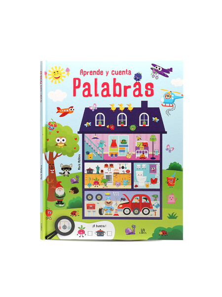LIBRO APRENDE Y CUENTA PALABRAS MULTICOLOR