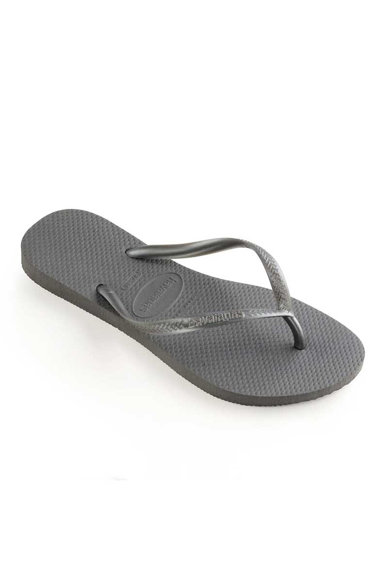 OJOTA HAVAIANA DAMA SLIM LISA Gris-oscuro