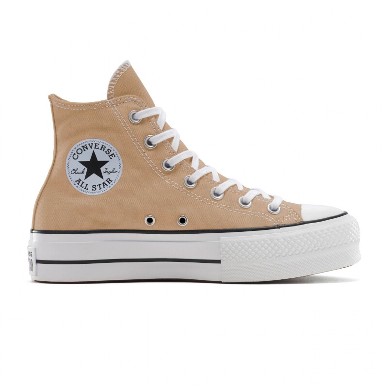 Championes Chuck Taylor All Star Lift Platform de Hombre Crema