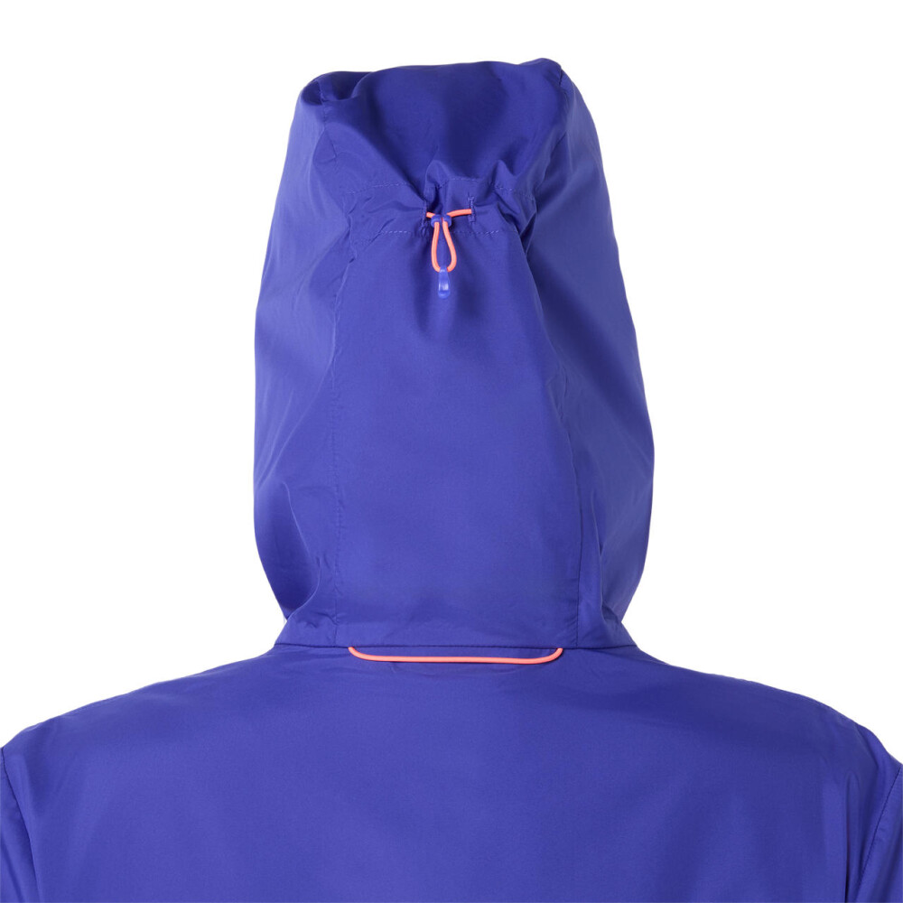 Casaca Running Silver Mujer Cobalt Burst