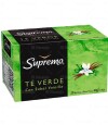 Té Supremo 20 sobres Verde sabor Vainilla