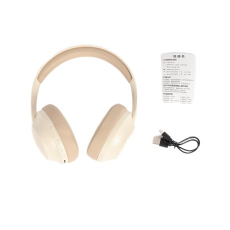 AURICULARES INALAMBRICOS BLUETOOTH VINCHA P7235 BEIGE AURICULARES INALAMBRICOS BLUETOOTH VINCHA P7235 BEIGE