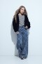 CAMPERA TIPPED Negro