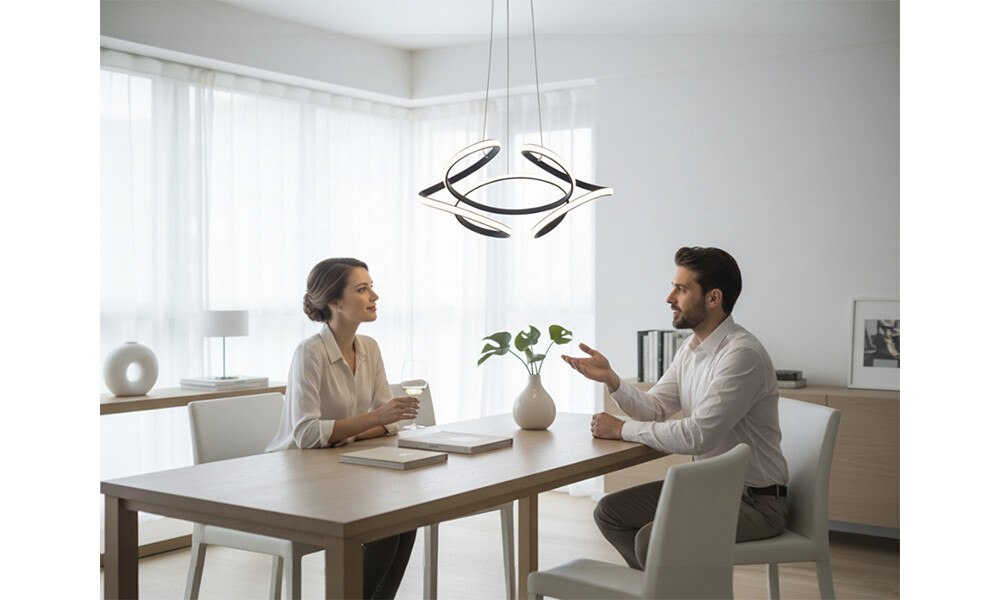 LUMINARIA LED CELIX NEGRO Luminaria Led Celix Negro