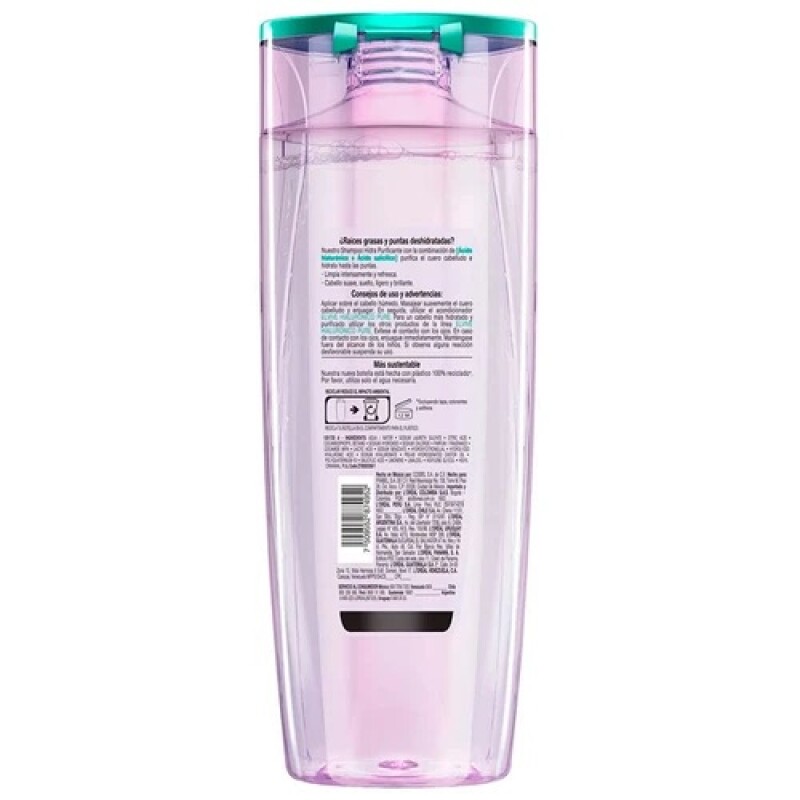 Shampoo Elvive Hidra Hialuronico Pure 370ml Shampoo Elvive Hidra Hialuronico Pure 370ml