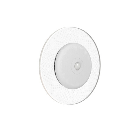 Aplique LED USB 0,7W blanco con sensor mov. y control Ø115mm RGBWW EG3634