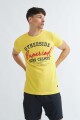 Remera estampada AMARILLO