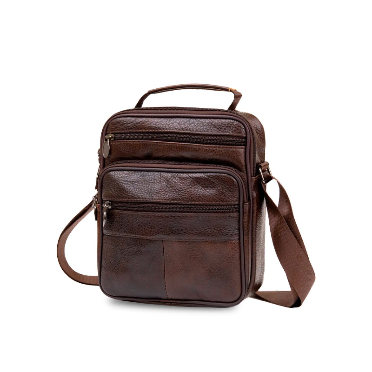 MORRAL CUERO QUERONI - CHOCOLATE 