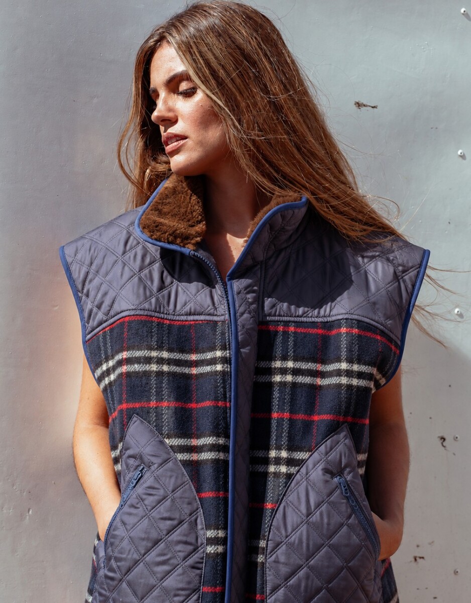Saddle Vest - Azul Marino 