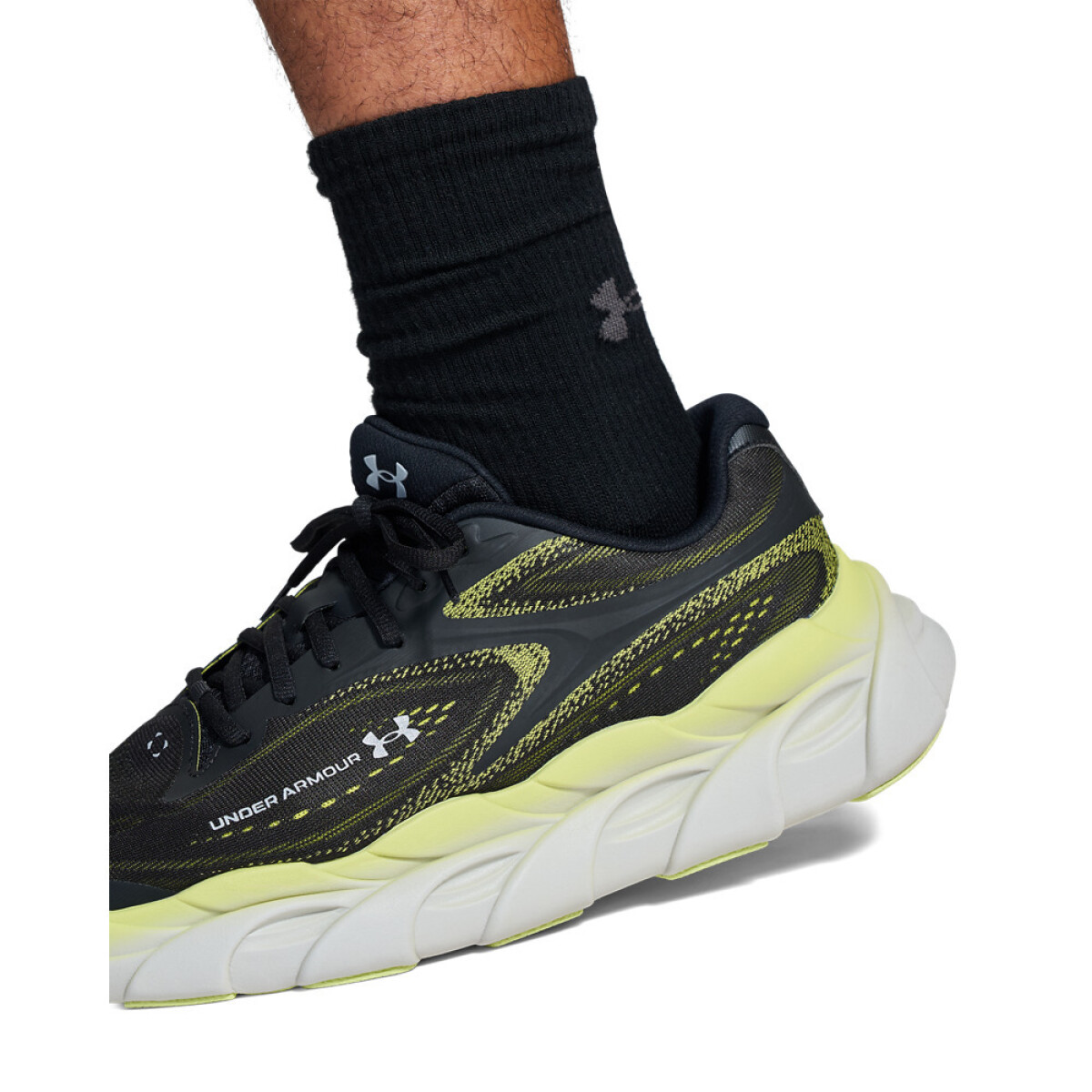 UA HB Runner 2-GRY - BLK-008 