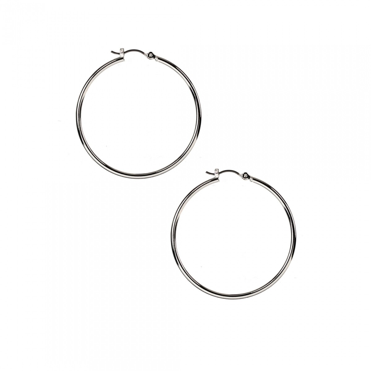 Pe Sil Hoop-Ec-2616 - Silver - Silver 