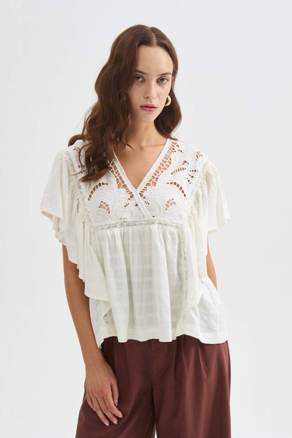 Blusa Lunor Marfil / Off White