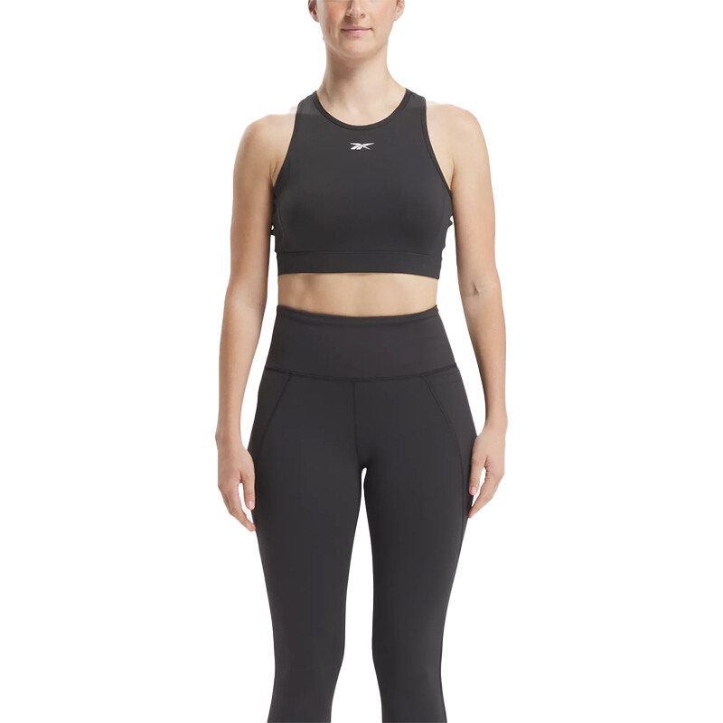 Top Reebok Vector Bralette Negro