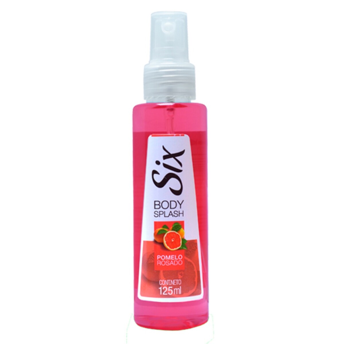 Fragancia Six Body Splash Pomelo Rosado 125 ml – Aroma Refrescante 