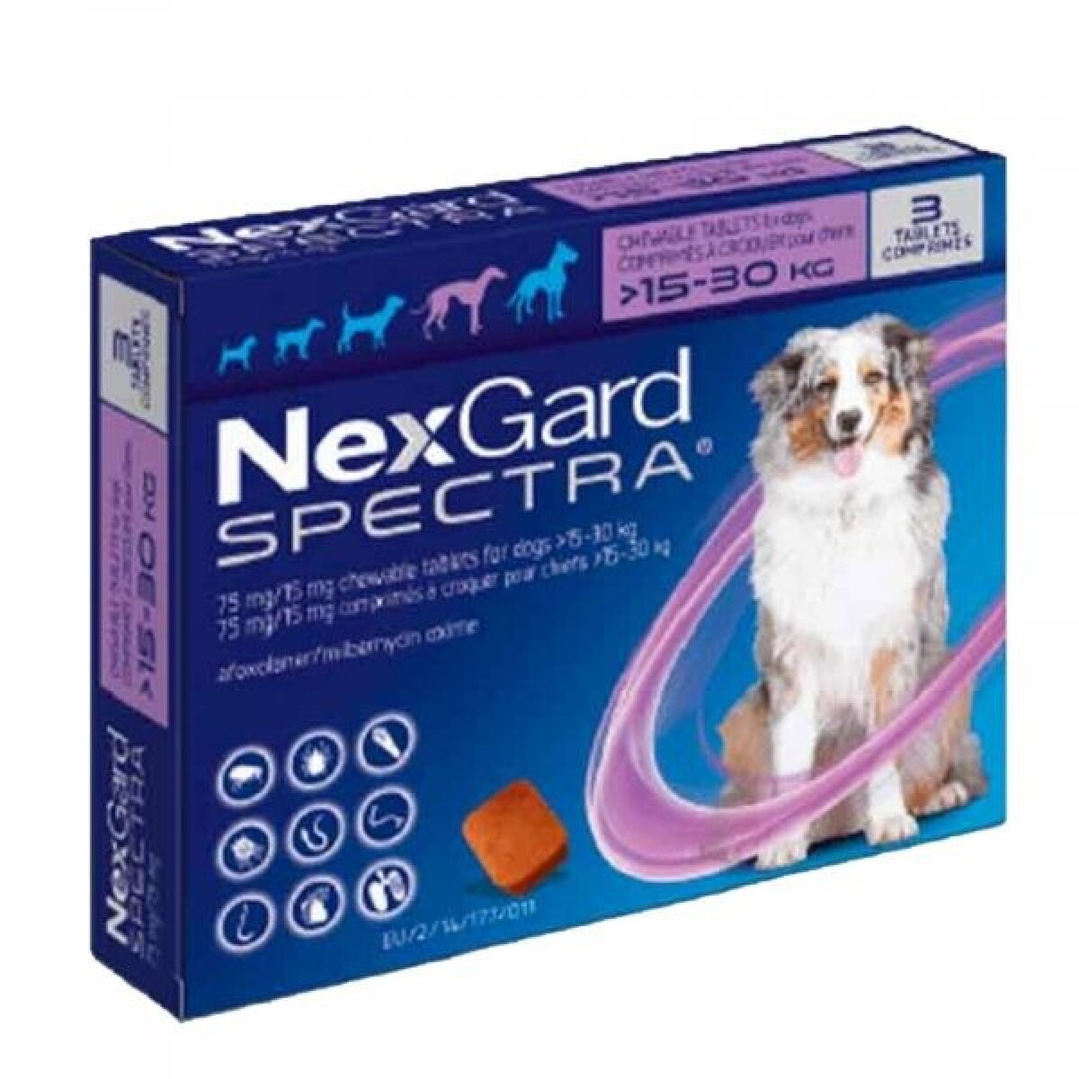 NEXGARD SPECTRA L x1 (15 A 30 KG) 
