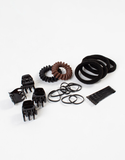 Accesorios Pelo Set Varios Accesorios Pelo Set - Combinacion Bicolor
