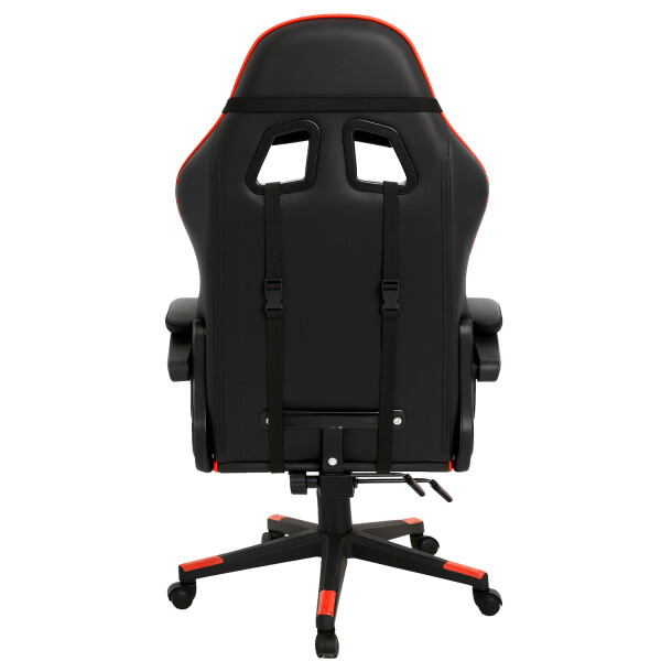 Silla Gamer Reclinable Like Vr-sd13 Hasta 160 Kg SILLA GAMER PL NEGRO/ROJO