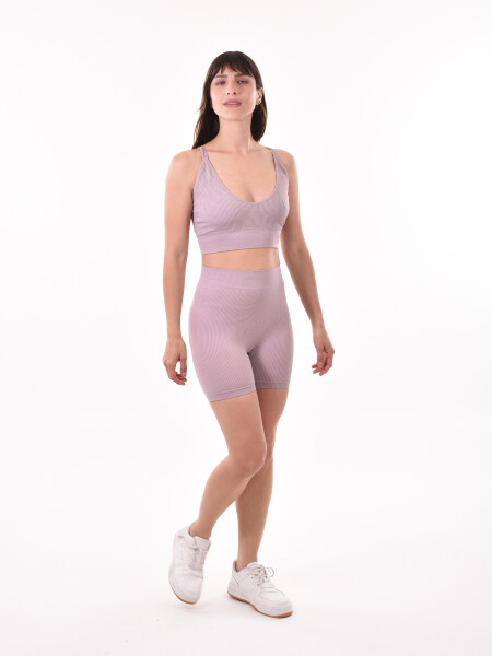 TOP SEAMLESS GIDEY LILA OSCURO