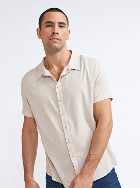 CAMISA ZENÓN BEIGE