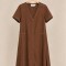Vestido Polonio Chocolate