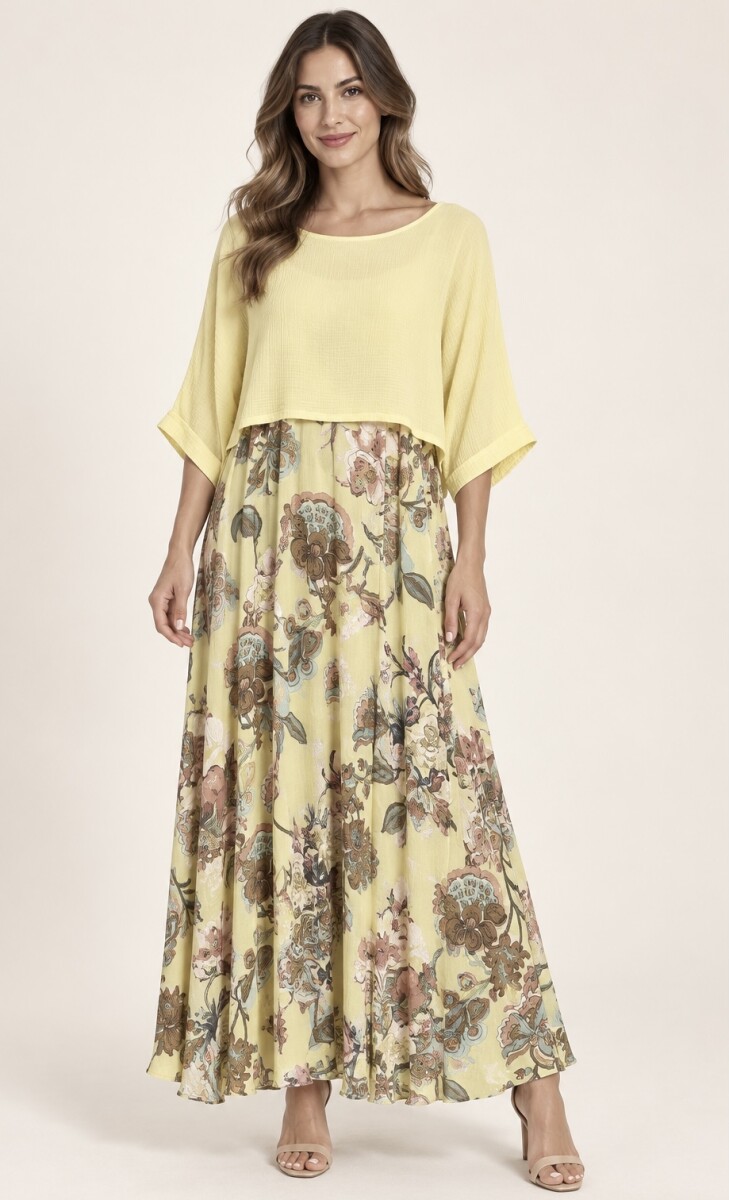 SET FLORENCIA - Amarillo 