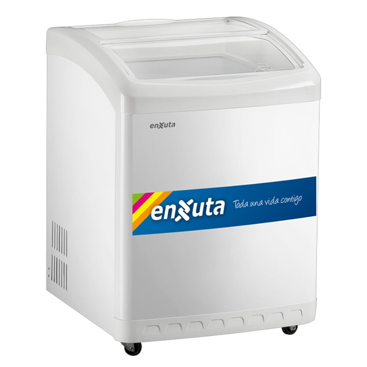 Vitrina Expositor Horizontal Enxuta Vcenx48100 120 Lt Curvo 