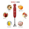 Mixer Marvo Acero Inoxidable 2 Velocidades C/ Accesorios Rojo Mixer Marvo Acero Inoxidable 2 Velocidades C/ Accesorios Rojo