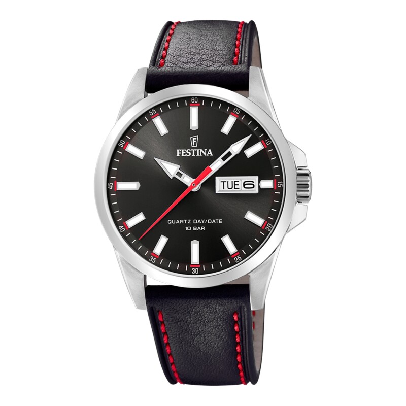 Reloj Festina Classics F20358/4 para hombre con esfera negra Negro