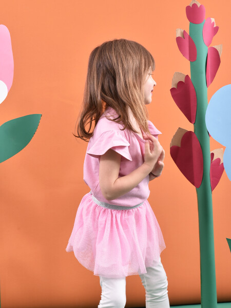 FALDA JULIETA ROSADO