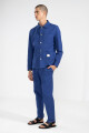 SEERSUCKER JACKET Blue